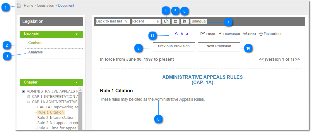 View Legislation